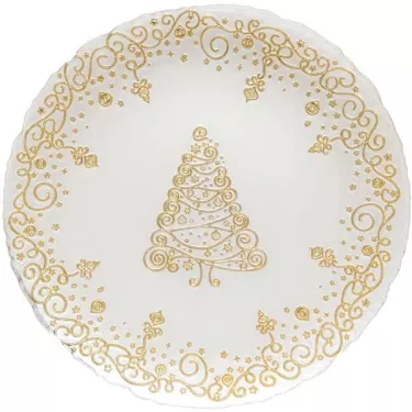ORO assiette plate en verre...