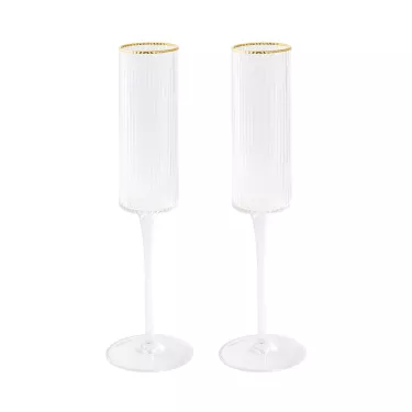 Flute à champagne x2  20 cl...
