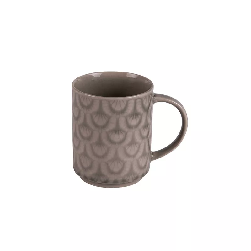 EYRAN Mug en faïence TABLE PASSION 50cl  Kaki