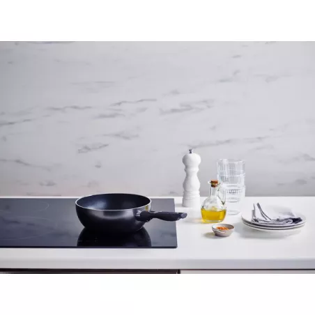 PRO INDUC Wok Corps alu ép 3mm revêtement céramique Induction  BEKA D20