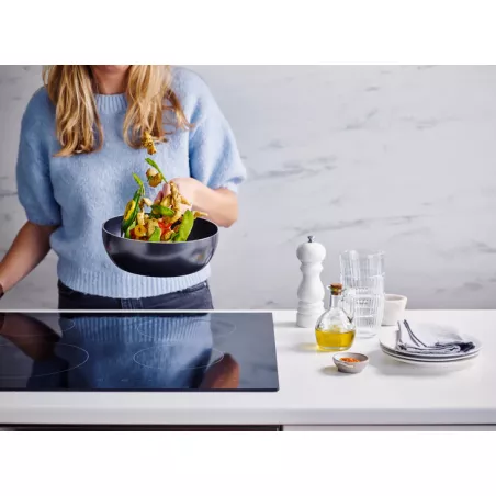 PRO INDUC Wok Corps alu ép 3mm revêtement céramique Induction  BEKA D20