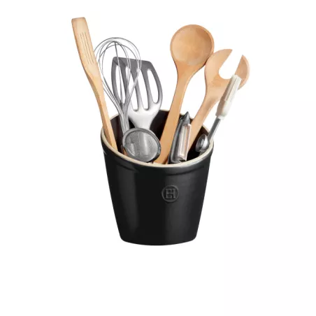 Typhoon – Pot à Ustensiles En Acier Collection Living, Bleu, 12,5 X 12.5 X 15 Cm