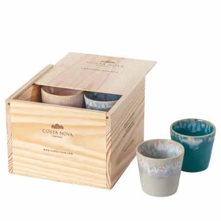 8 tasses à café allongé 19...