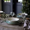 ALENTEJO Assiette creuse en Grès D25 Blanche COSTA NOVA