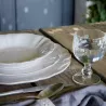ALENTEJO Assiette creuse en Grès D25 Blanche COSTA NOVA
