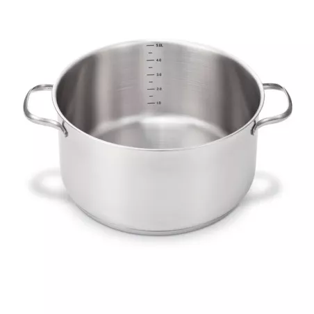 LAUSANNE Faitout inox et couvercle BEKA D24 SC
