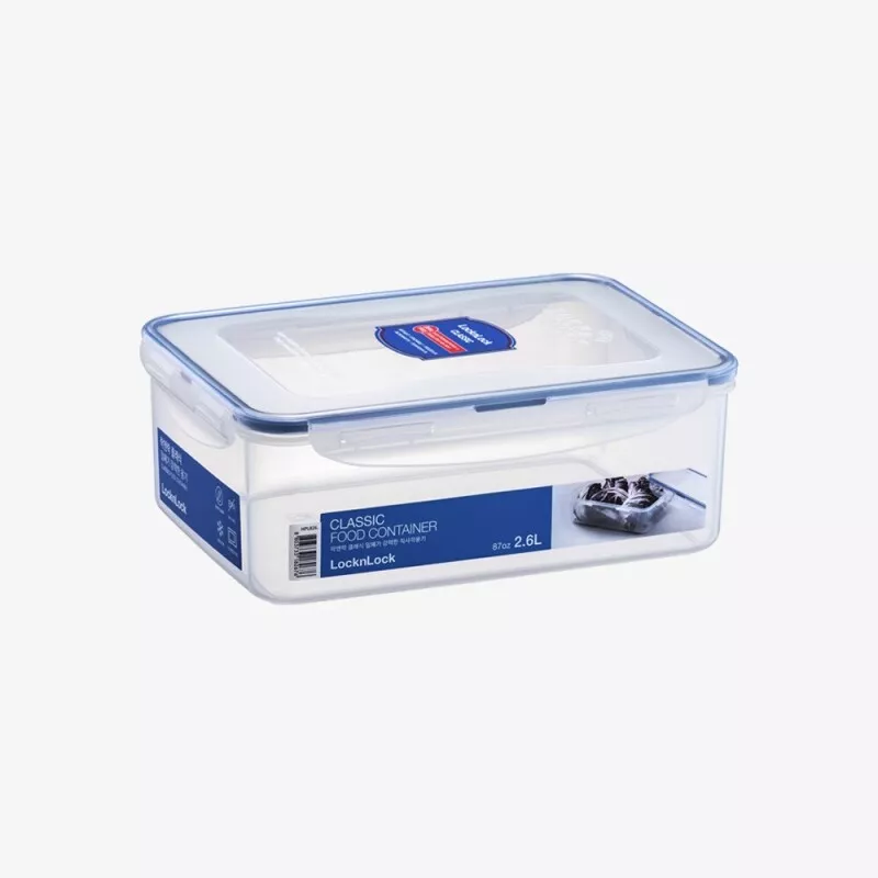 Contenitore Ermetico In Vetro Con Coperchio - 1900 Ml, Rettangolare, Adatto A Microonde E Lavastoviglie - Prodotto In Corea - 3