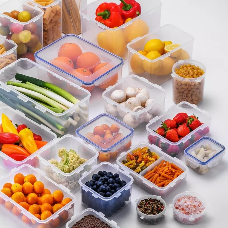 Boîte De Rangement Pour Aliments Secs - Hermétique, Avec Bec Verseur, Capacité 2000 Ml Ou 2800 Ml