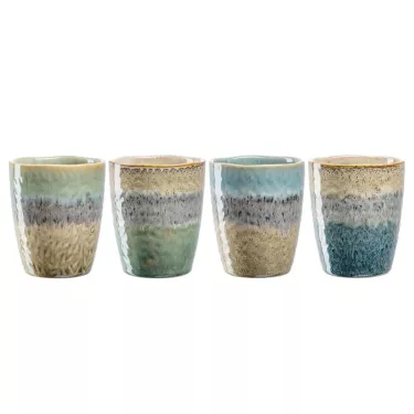MATERA Set de 4 Mug en...