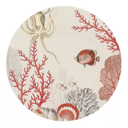CORAL REEF assiette à...