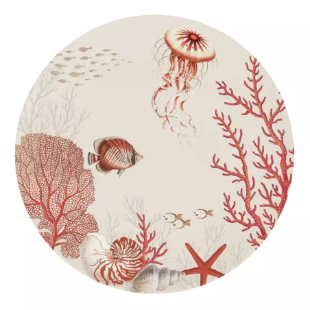 CORAL REEF assiette à...