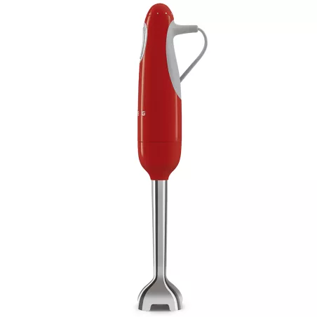 Mixeur Plongeant avec accessoires Années 50 SMEG Rouge