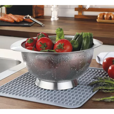 Passoire à Riz Et Bol Égouttoir Acier Inoxydable - Panier Multifonction Lavage Fruits Légumes