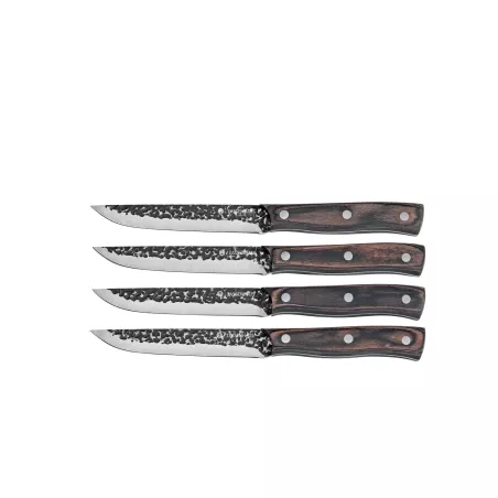 HUNTER Coffret Couteau à Steak 11 cm lame lisse Zassenhaus - Les 4