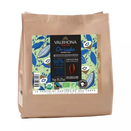 Fèves de Cacao Valrhona 1kg...