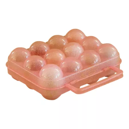Boite à oeufs x12 rose à...