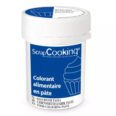 Colorant en pâte bleu roi...