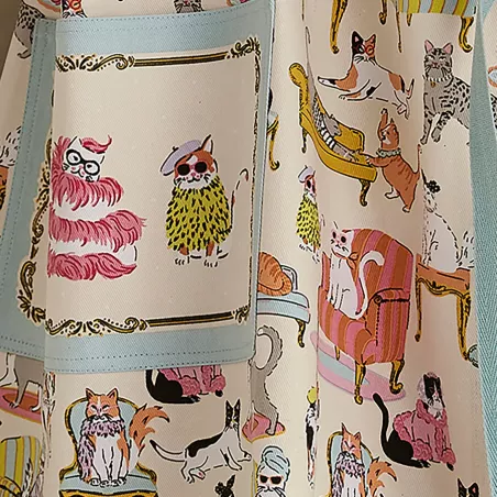Tablier 100 % Coton biologique Cool Cats ULSTER WEAVERS