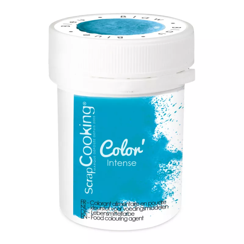 Colorant en poudre bleu foncé g ScrapCooking