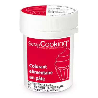 Colorant en pâte rouge...