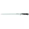 Couteau 30 cm saumon lame alvéolée BBR manche POM FISCHER