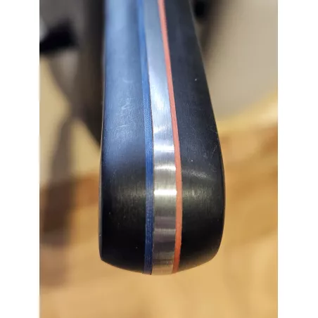 Couteau 30 cm saumon lame alvéolée BBR manche POM FISCHER