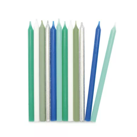 Bougie Gâteau 12pcs longues...