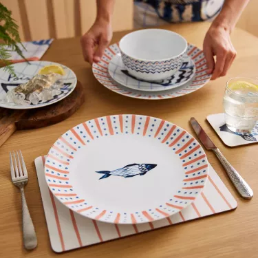Assiette plate en...