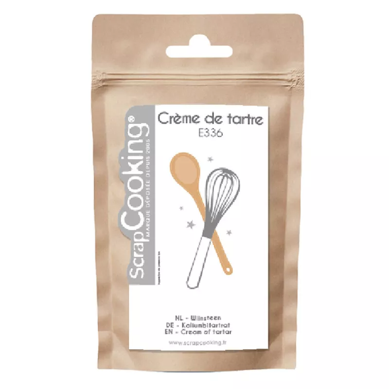 Crème de tartre Paquet de 50 g SCRAPCOOKING