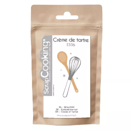 Crème de tartre Paquet de 50 g SCRAPCOOKING
