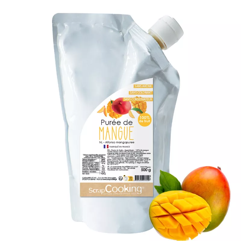 Purée de mangues 500 g ScrapCooking