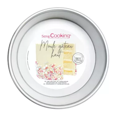 Moule aluminium haut 20 cm...