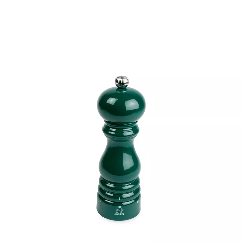 PARIS Moulin à Sel Bois U´SELECT 18 cm PEUGEOT Laqué Vert forêt
