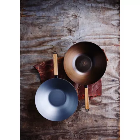 NOMAD Wok Acier carbone...