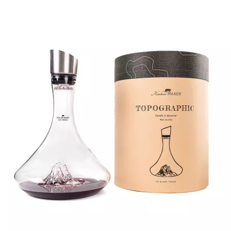 Carafe à vin TOPOGRAPHIC -...