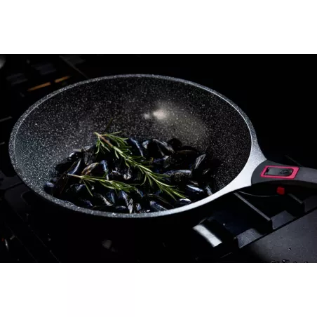 Granit PRO Poêle Wok Fonte...