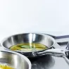 Poêle Inox Tripli BAUMALU D28
