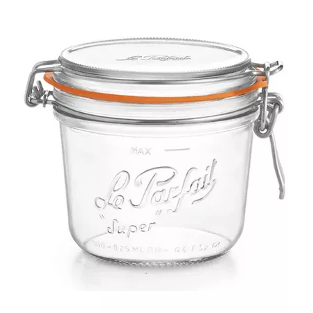 TERRINE Bocal en verre avec...