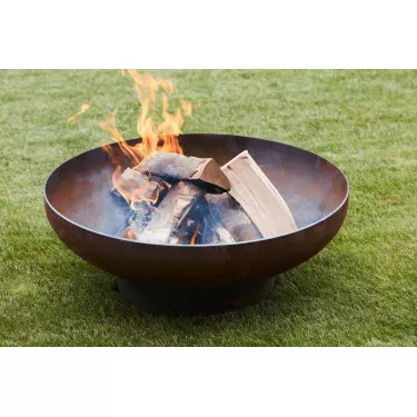 Brasero en acier corten...