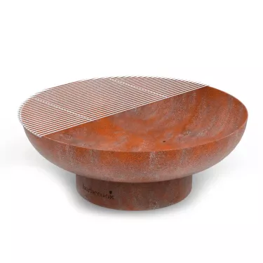 Grille demi-lune en inox...