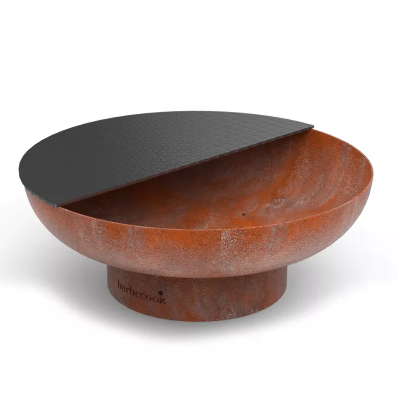 Cloche Plancha Barbecook INOX Professionnelle 30cm - Accessoire Barbecue Pour Cuisson Viande, Poisson Et Légumes