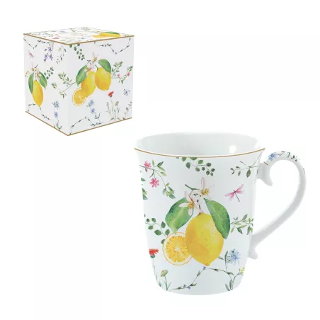 FLEURS et CITRONS Mug...