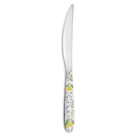 FLEURS et CITRONS couteau...