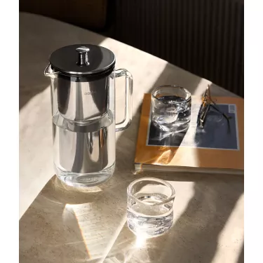 Carafe filtrante en verre...