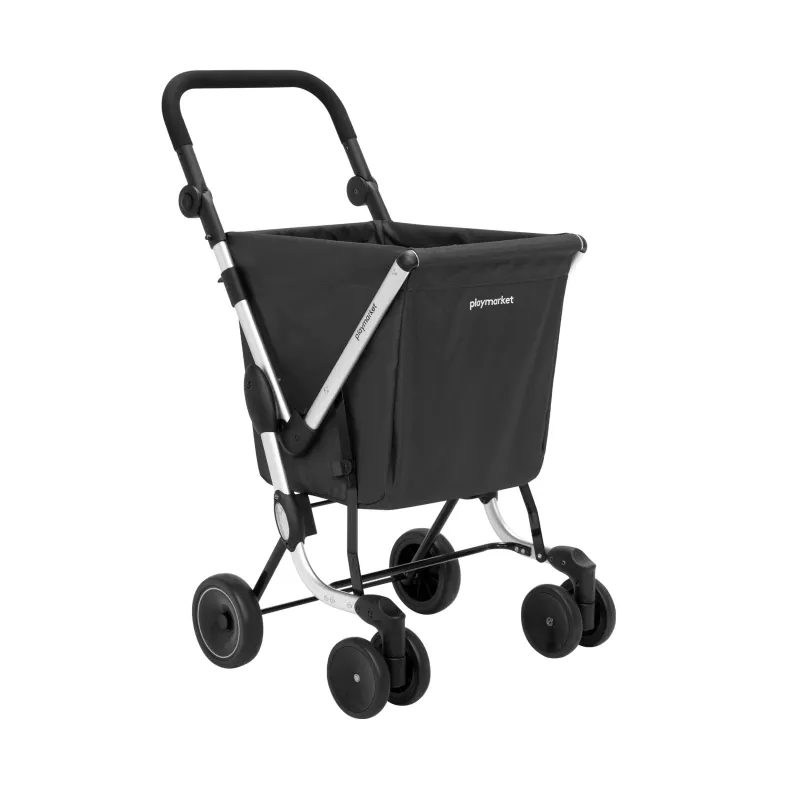 Chariot de courses Nørre 36 litres gris foncé noir