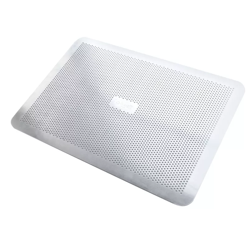 Plaque de cuisson Aluminium Perforée Plate 10 mm 40 x 30 cm GOBEL