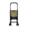 EASY GO Poussette de Marché Chariot de courses PLAYMARKET Olive-Gris