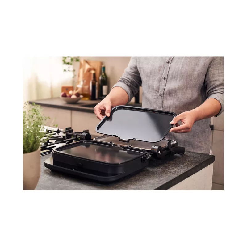 Plaque Teppanyaki sur comptoir