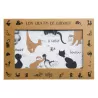 Lot de 2 Sets de Table DUBOUT Attitudes des chats Winkler