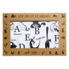 Lot de 4 Sets de Table DUBOUT Abécédaire chat Winkler